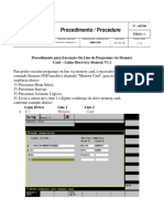 Execução de Prog. Online Via Memory Card - Siemens