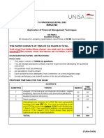 Fi Concession April 2023 Application of Financial Management Techniques