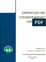 65 Salud Consentimiento Informado