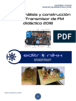 Diseño, Análisis y Construcción de Un Transmisor de FM Didáctico 2018