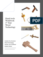 Hand Tools Poster Work Book MR