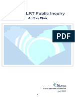 Ottawa LRT Public Inquiry - Action Plan - April 19, 2023