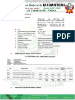 Sustento Incremento de Presupuesto Taini