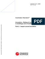 AS717.2 Acoustics - Rating of Sound Insulation in Buildings and of Building Elements Part 2 Impact Sound Insulation