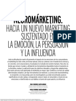 Neuromárketing. Hacia Un Nuevo Márketing Sustentado en La Emoción, La Persuasión y La Influencia