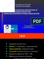 Physiology of Thyroids Molecular Bases