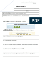 Guía Pictograma y Gra Fico de Barras 4° Básico