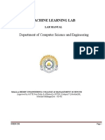 ML Lab Manual (1-10) FINAL