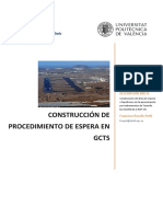 Construcción de Procedimiento de Espera en Gcts