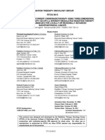 Radiation Therapy Oncology Group Rtog: NCI-supplied Agent: Bevacizumab (NSC 704865 IND 79211)