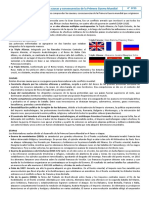 Actividad N°4: Explicamos Las Causas y Consecuencias de La Primera Guerra Mundial