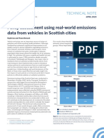 Policy Assessment Using Real-World Emissions Data From Vehicles in Scottish Cities