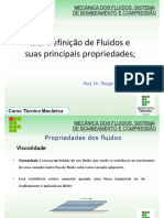 1.2. Definição de Fluidos e Suas Principais Propriedades