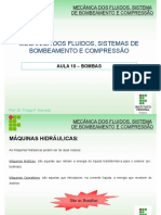 Mecânica Dos Fluidos, Sistema de Bombeamento E Compressão