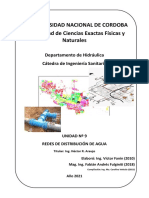 UNID 9 - Redes de Distribución de Agua-2021