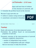 Matrix Analysis of Networks: J. R. Lucas