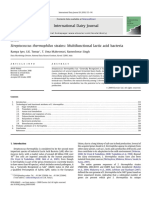 2010 Streptococcus Thermophilus Strains Multifunctional Lactic Acid Bacteria