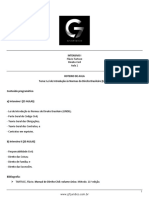 Roteiro de Aula - Intensivo I - D. Civil - Flavio Tartuce - Aula 1