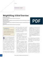 Weightlifting A Brief Overview.10