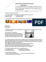 Repaso para Prueba 27 de Abril Ciencias Naturales