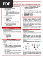 Ncma219 Ob Lec: BSN 2Nd Year 2Nd Semester Prelim 2022: Bachelor of Science in Nursing 2YB