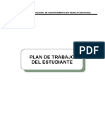 Plan de Trabajo Del Estudiante