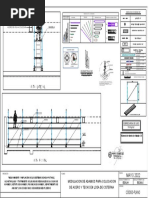 Modulacion para Instalacion de Acero en Techo-F