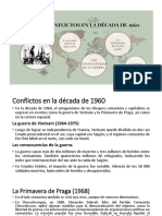 Conflictos en La Década de 1960 y Sus Cambios Sociales.