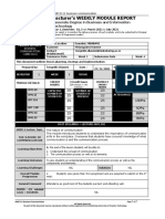 WEEKLY MODULE