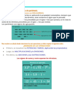 Operaciones Combinadas Sin Paréntesis