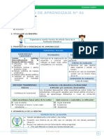 Sesiones de Aprendizaje - EDA II Semana 1 - Editora Quipus Perú