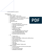 Polyarticular Joint Pain