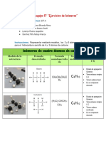 Ejercicios de Isomeros