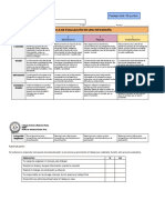 Rúbrica Infografía - English