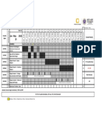 Semester 4 Timetable