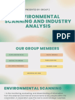 Group 2 Environmental Scanning