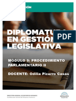 Módulo 3 COMISIONES CASOS ESPECIALES Procedimiento Parlamentario II DIPLOMATURA