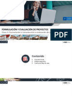 Clase 4: Formulación e Introducción A Evaluación de Proyectos (Parte 2)