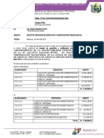 Informe Modificacion Presupuestal Aaaaa