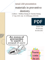 Nanomaterials in Pediatric Dentistry