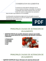 Tecnicas de Conservacion de Alimentos