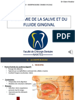 Biochimie de La Salive Et Du Fluide Gingival: SP Odo - Morphogene Cranio-Faciale