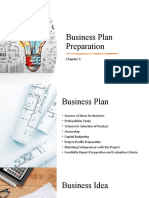 Business Plan Preparation