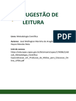 Metodologia Da Pesquisa Científica