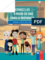 Conoce Los 8 Pasos de Una Familia Preparada: Prepararse Es Tarea de Todos Y Todas