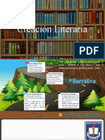 Inidcaciones para Actividades Unidad 3 Creación Literaria