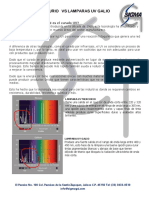 DATOS LAMPARAS Marcurio Vs Galio