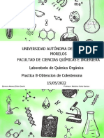 Practica 8 - Obtencion de Colestenona