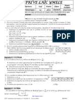 Examen Bacc Blanc 1: PARTIE A: Utilisation Des Ressources (15 Points) Exercice 1: / 5.5pts