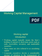 Working Capital Management